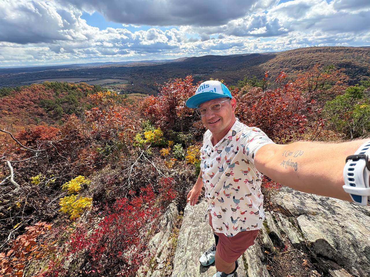 Jeff on a mountain hike